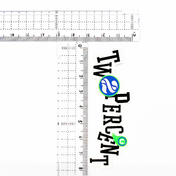 2 PERCENT TEAM アソートステッカー