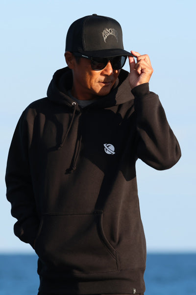 LOST Surfboards スウェット プルオーバー パーカ(裏起毛)BLACK