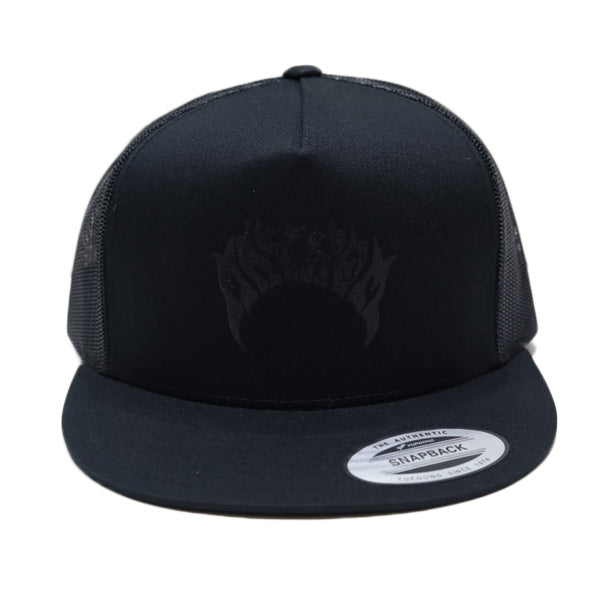 『MAYHEM』FLAT VISOR TRUCKER CAP / BLACK
