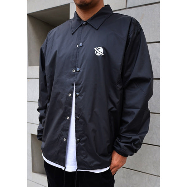 LOST Surfboards ナイロン コーチ ジャケット (裏地付) BLACK – Luvsurf