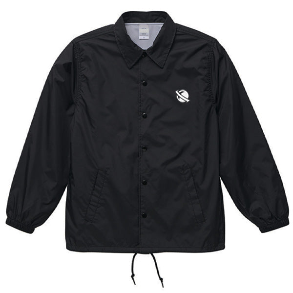 LOST Surfboards ナイロン コーチ ジャケット (裏地付) BLACK