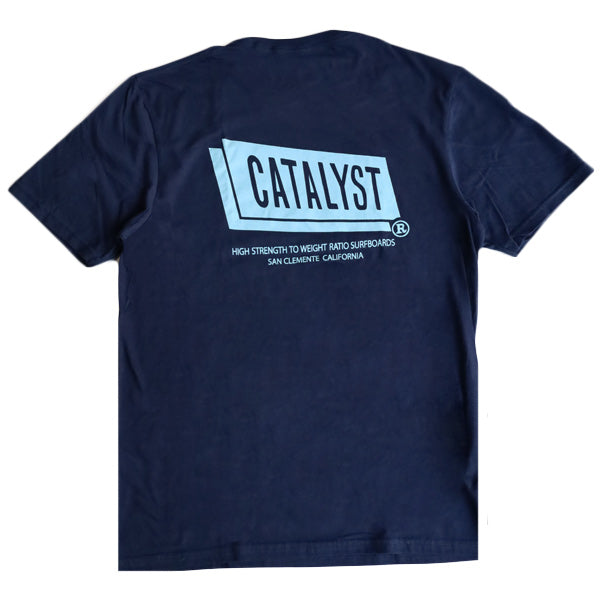 『CATALYST』Tシャツ NAVY