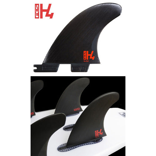 QUAD rear / fins 2 pieces / M size