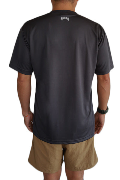 ハイブリッド ラッシュガードTシャツ / GUNMETAL 水陸両用 / Mサイズ