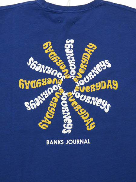 30%オフセール!COMPASS TEE SHIRT / DEEP MARINE / Lサイズ