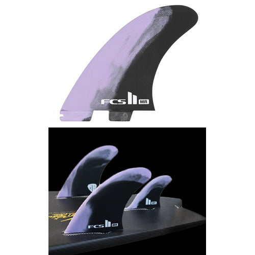 MR PC / TWIN/TRIフィンセット[Mark Richards] LAVENDER/BLACK – Luvsurf