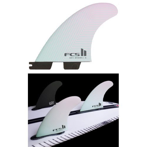 FCS2  SB Sky Brown サーフボードフィン S FCS2 FIN エフシーエス2フィン ショートボード用 トライフィン