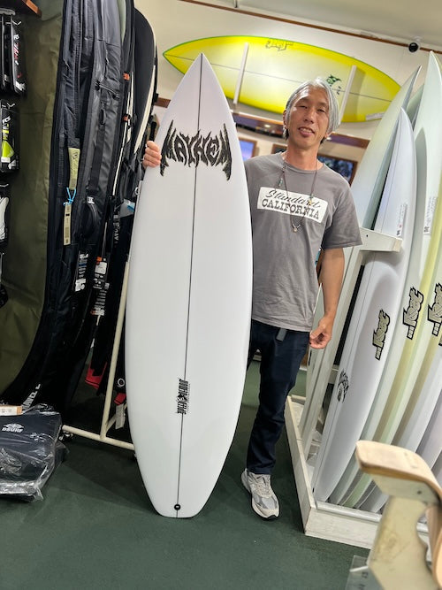 皆様！ご来店にて沢山の 新品『LOSTサーフボード』Polyester Made in japan Quality をご購入ありがとうございます！