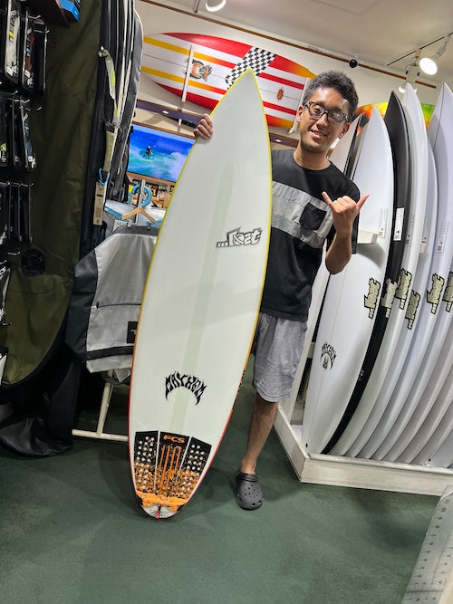 皆様！ご来店にて沢山の新品『LOSTサーフボード』LIGHT SPEEDⅡ をご購入ありがとうございます！