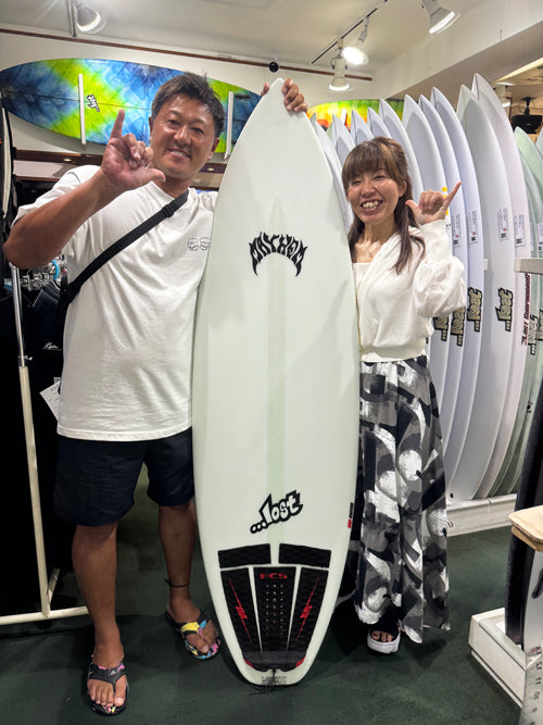 皆様！ご来店にて！沢山の！ 新品『LOSTサーフボード』LIGHT SPEED2 Proformance Epoxy をご購入ありがとうございます！！