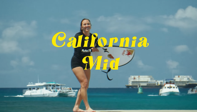 CA TWINをミッドレングスへと進化させた『CALIFORNIA MID』6'6"がOUTLETボードコーナーに登場！