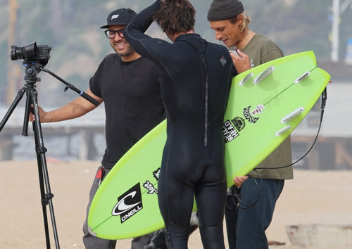 『イアン・クレーン』もつけてました！MAYHEM TWINZER+1フィン！