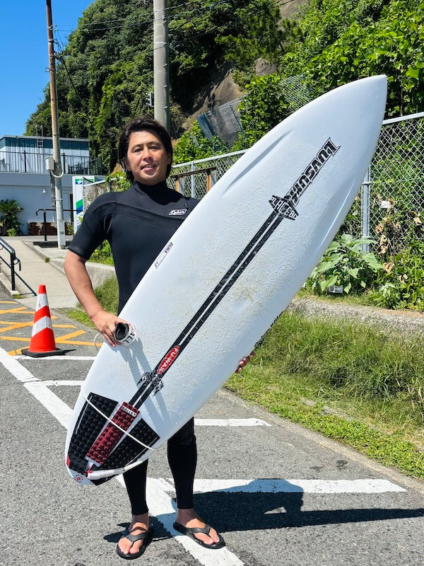 人気シリーズ!  ラヴサーフAMライダー『ヒロキ』の『QUIVER KILLER』の乗った週末レポートが届きましたよ～！