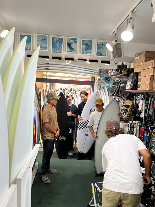 「KUME BRO’S」が、ラヴ゙サーフへ撮影しに来てくれました。