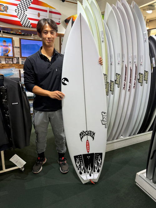 皆様！ご来店にて 新品『LOSTサーフボード』Polyester Made in japan Quality をご購入ありがとうございます！