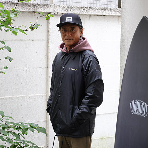 coach コーチ　ブラック ナイロンジャケット COACH JACKET / コーチジャケット（ナイロンジャケット