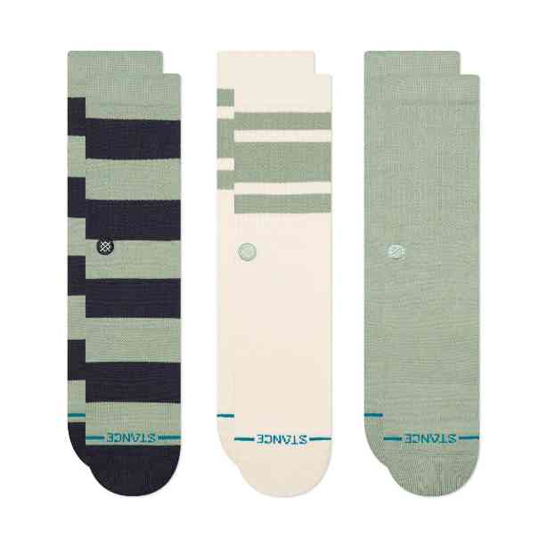 ソックス [TOWNIE CREW 3 PACK] SEAGREEN