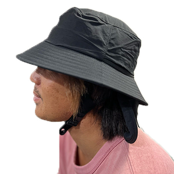 ESSENTIAL SURF BUCKET HAT / Black Teal