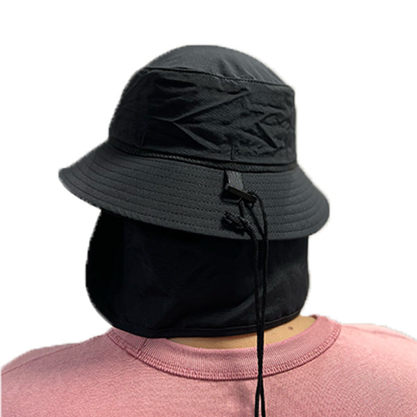 ESSENTIAL SURF BUCKET HAT / Black Teal