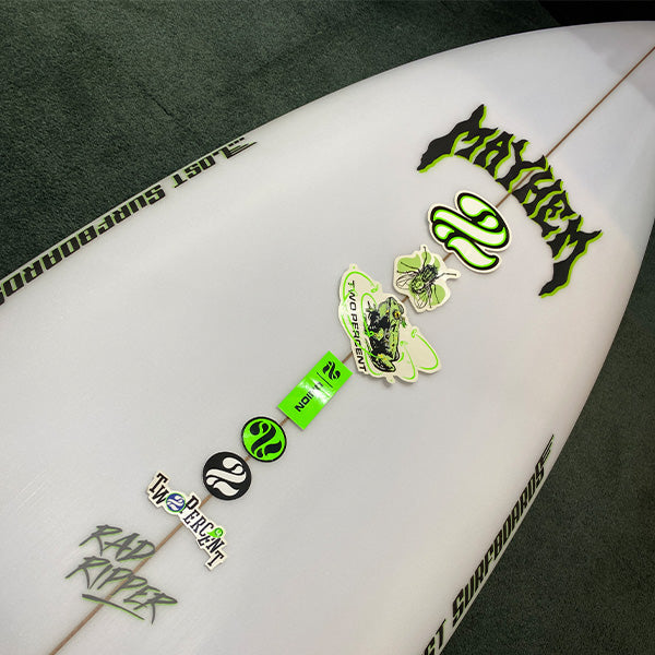 2 PERCENT TEAM Assorted Stickers