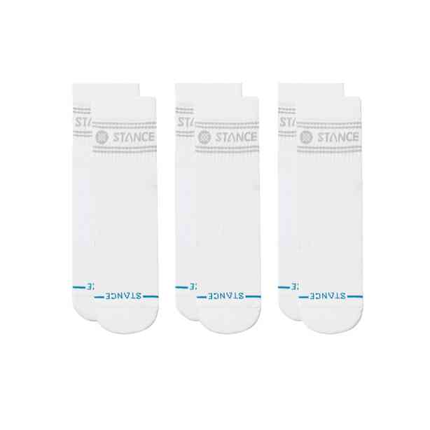 ソックス [VITAL QUARTER 3 PACK] WHITE