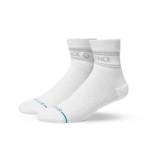 ソックス [VITAL QUARTER 3 PACK] WHITE