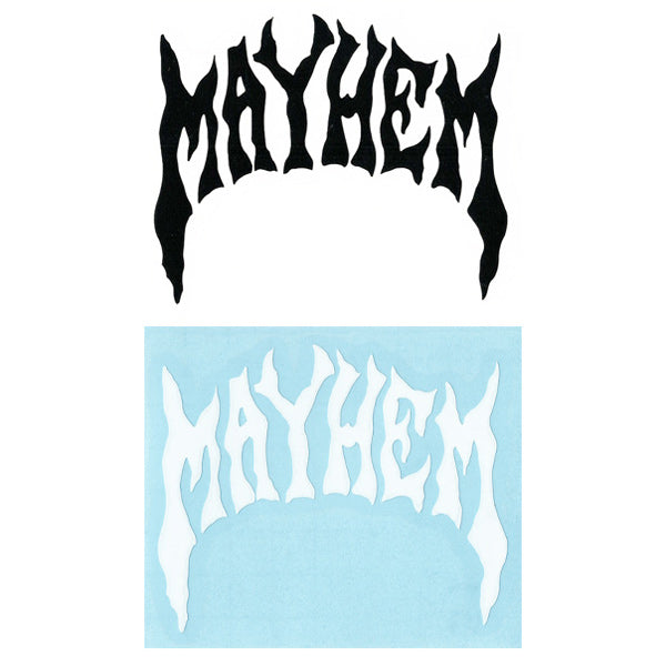 "1987 MAYHEM" Cutting Sticker / S size