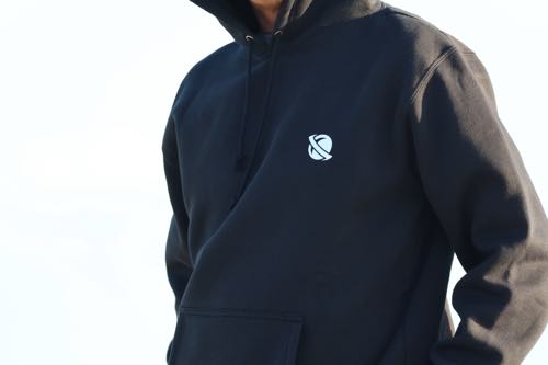 LOST Surfboards Sweat Pullover Parka (Fleece Lining) CEMENT