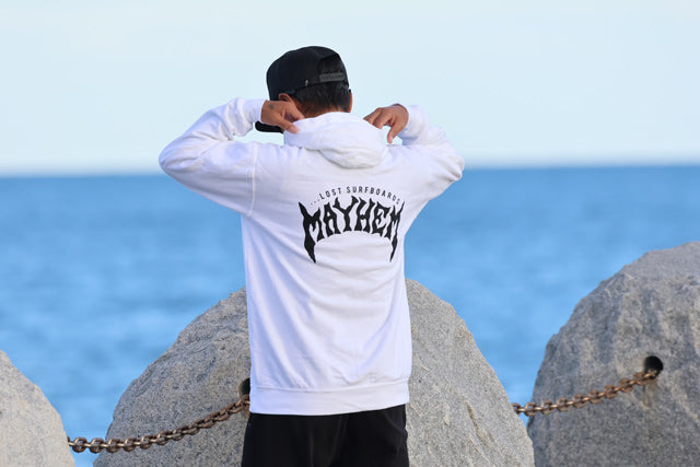 Pullover hoodie [MAYHEM DESIGN] WHITE