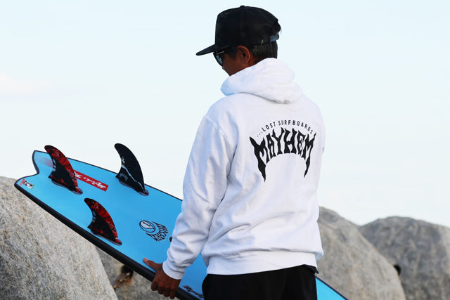 Pullover hoodie [MAYHEM DESIGN] WHITE