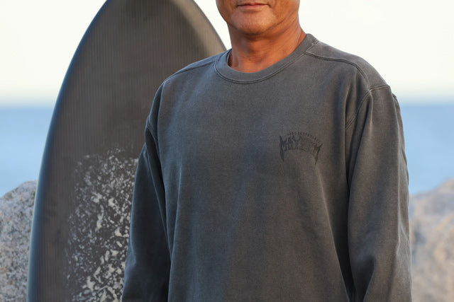 『LOST』スウェット [MAYHEM DESIGN]（裏起毛）Pepper / Sサイズ