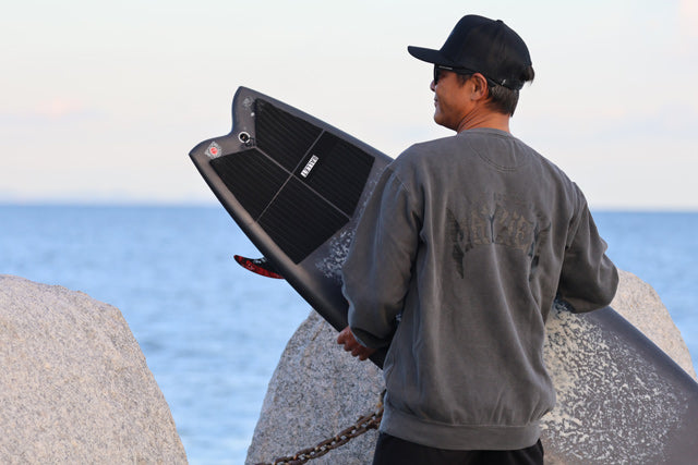 『LOST』スウェット [MAYHEM DESIGN]（裏起毛）Pepper / Sサイズ