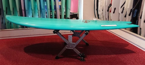 Horizontal surfboard stand