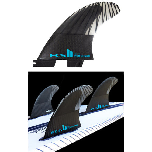 PERFORMER  PC CARBON + AirCore / TEAL / TRIフィン/S・ M・L