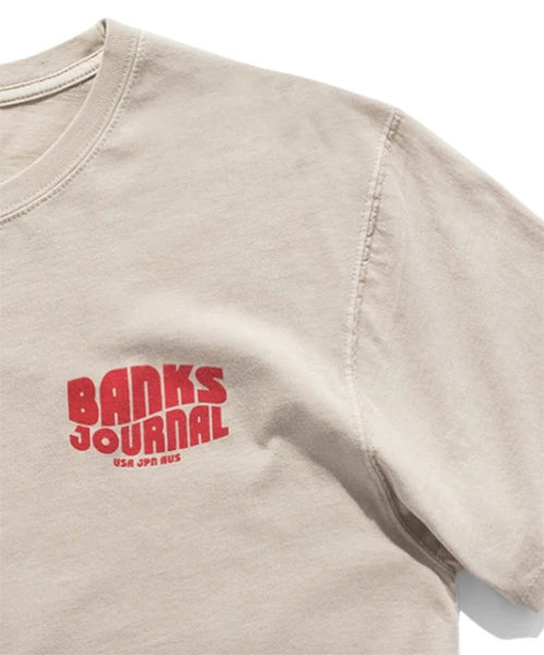30% off sale! POSTED TEE SHIRT / BONE