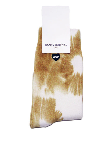 30% off sale! Socks [WASHD UP] TOBACCO
