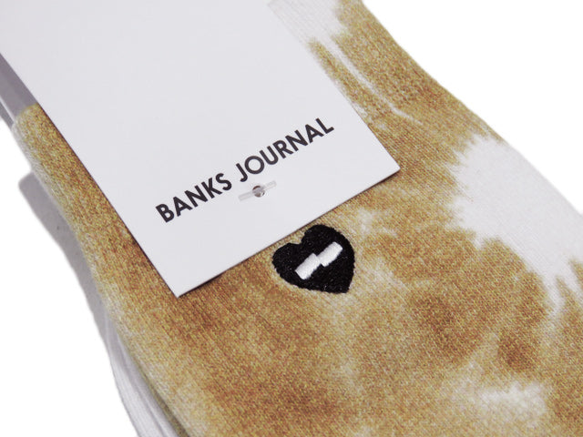 30% off sale! Socks [WASHD UP] TOBACCO