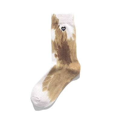 30% off sale! Socks [WASHD UP] TOBACCO