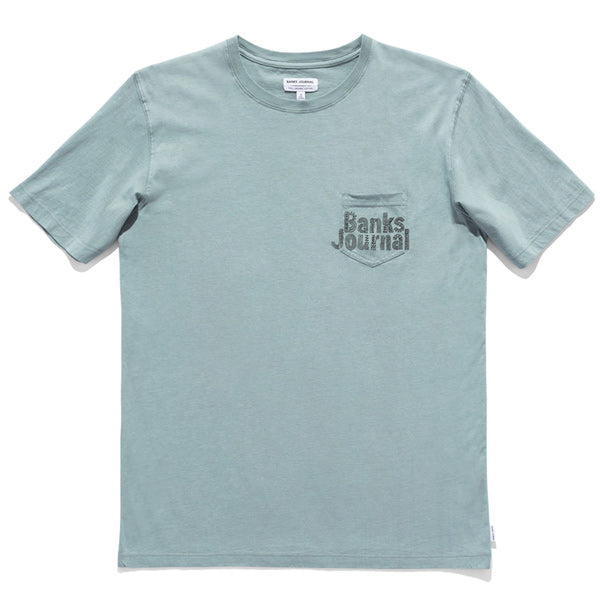 30%オフセール！Tシャツ [BUNKER] DUSTY BLUE / Lサイズ