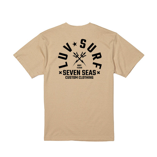 Original High Quality T-Shirt [Trident] L.BEIGE
