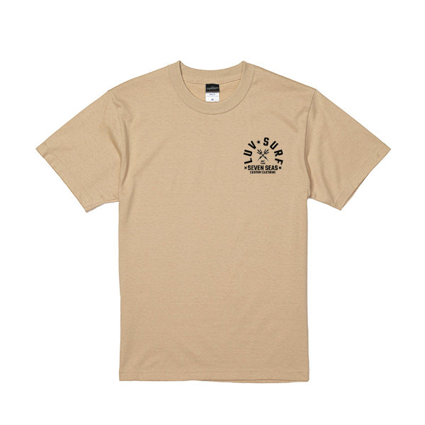 Original High Quality T-Shirt [Trident] L.BEIGE