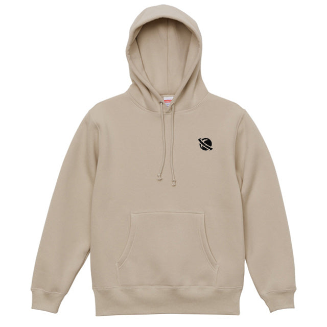 LOST Surfboards Sweat Pullover Parka (Fleece Lining) BEIGE