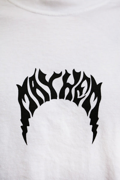 T-shirt [MAYHEM BOLTS] White