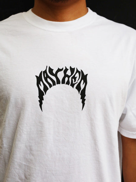 T-shirt [MAYHEM BOLTS] White