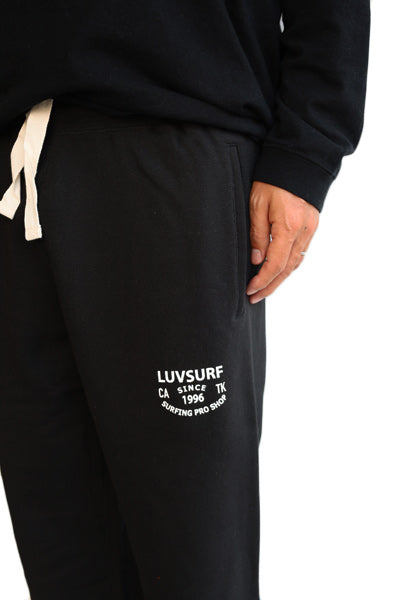 Regular Weight Sweatpants [SINCE] BLACK