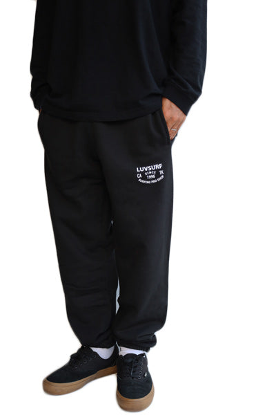Regular Weight Sweatpants [SINCE] BLACK