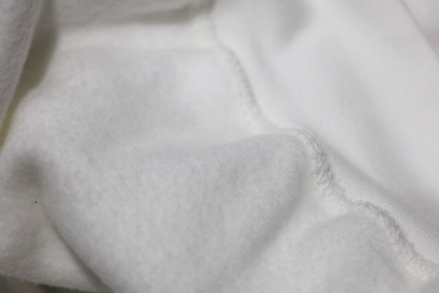 Sweatshirt [MAYHEM BOLTS] (fleece lining) WHITE