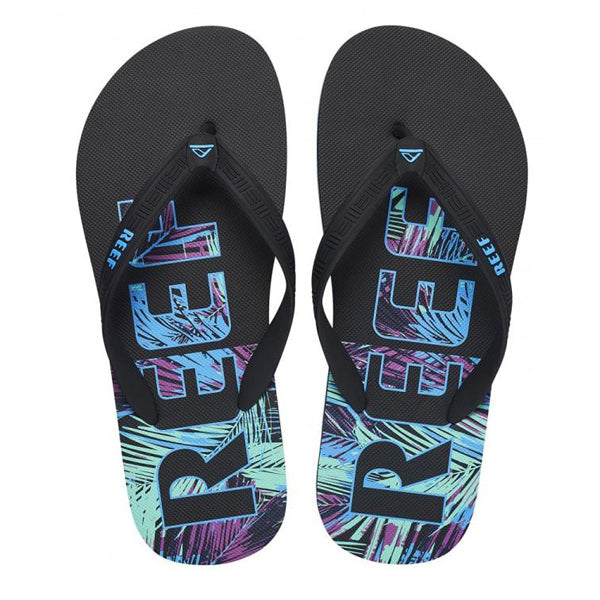 サンダル [REEF SEASIDE PRINTS] NEON REEF PALM