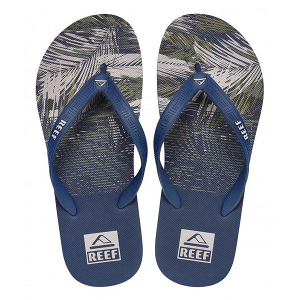 サンダル [REEF SEASIDE PRINTS] DEEP WATER PALM / 28cm