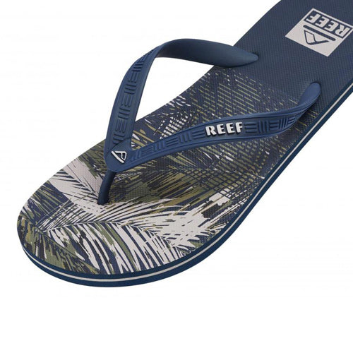 Sandals [REEF SEASIDE PRINTS] DEEP WATER PALM / 28cm